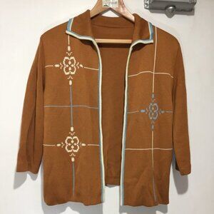 VINTAGE OPEN FRONT CARDIGAN SWEATERS SIZE 14